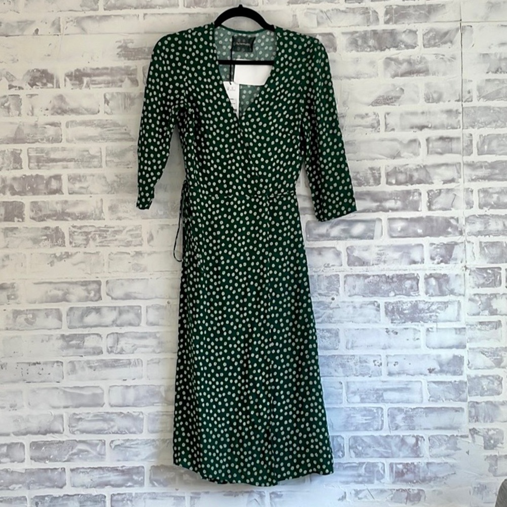 Reformation Midi Wrap Dress